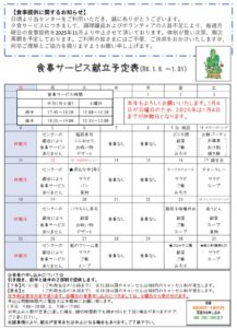2026年1月センター便り裏面のサムネイル